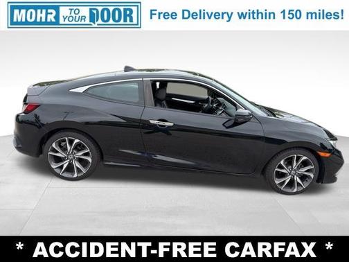 Crystal Black Pearl 2020 Honda Civic Touring