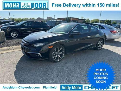 Crystal Black Pearl 2020 Honda Civic Touring