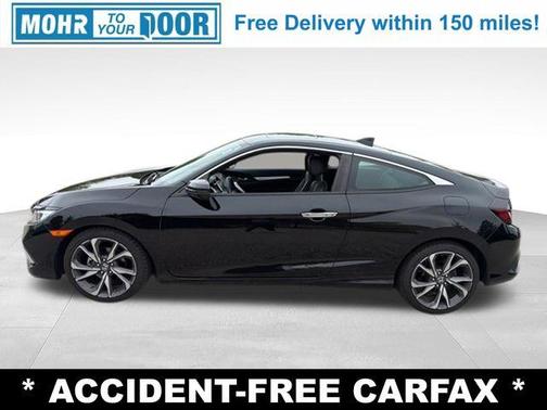 Crystal Black Pearl 2020 Honda Civic Touring