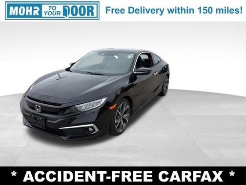 Crystal Black Pearl 2020 Honda Civic Touring