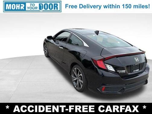Crystal Black Pearl 2020 Honda Civic Touring