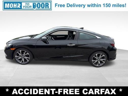 Crystal Black Pearl 2020 Honda Civic Touring