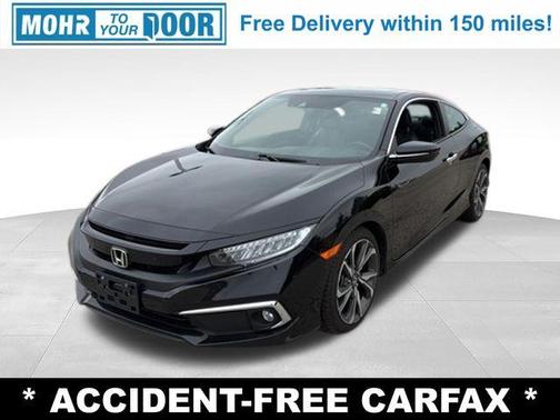 Crystal Black Pearl 2020 Honda Civic Touring