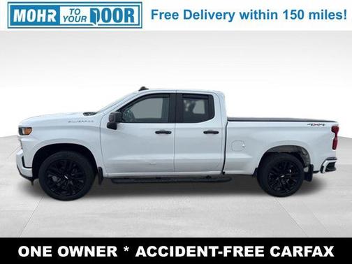 Summit White 2019 Chevrolet Silverado 1500 Custom