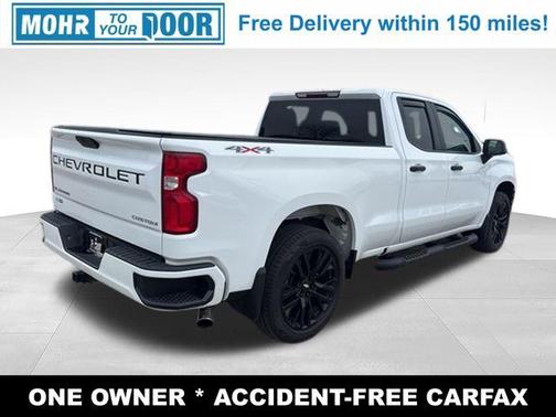 Summit White 2019 Chevrolet Silverado 1500 Custom