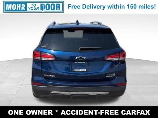Blue 2022 Chevrolet Equinox Premier