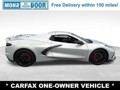 Silver 2024 Chevrolet Corvette Stingray w/2LT