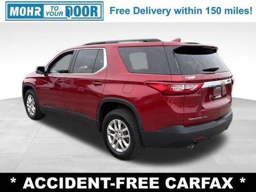 Red Tinted Clearcoat 2019 Chevrolet Traverse LT Cloth