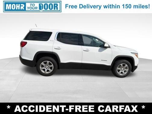 Summit White 2019 GMC Acadia SLE-1
