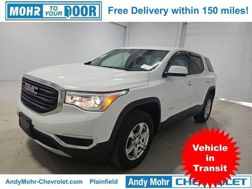 Summit White 2019 GMC Acadia SLE-1