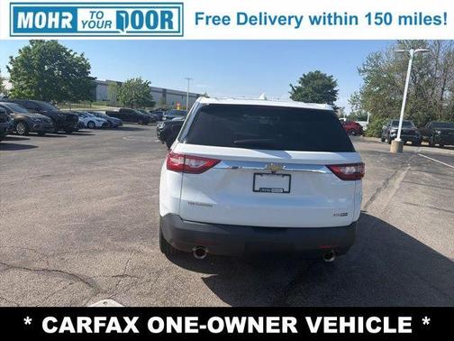 Summit White 2021 Chevrolet Traverse LS