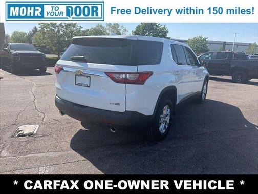 Summit White 2021 Chevrolet Traverse LS