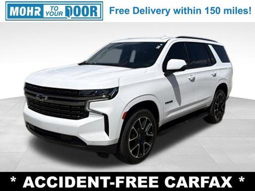 Summit White 2022 Chevrolet Tahoe RST