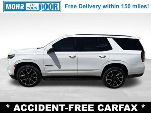 Summit White 2022 Chevrolet Tahoe RST