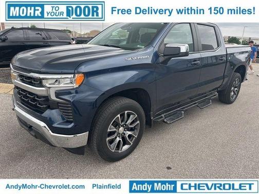 Blue Metallic 2022 Chevrolet Silverado 1500 LT