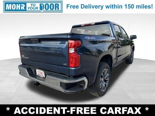 Blue Metallic 2022 Chevrolet Silverado 1500 LT