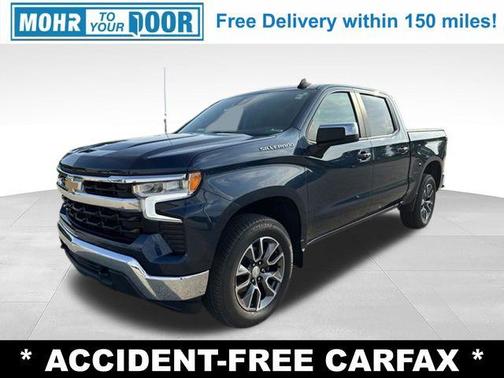 Blue Metallic 2022 Chevrolet Silverado 1500 LT