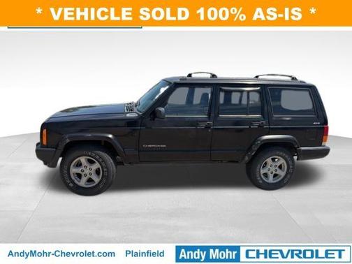 Black 1998 Jeep Cherokee Sport