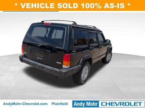 Black 1998 Jeep Cherokee Sport