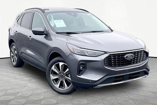 Gray 2024 Ford Escape Platinum