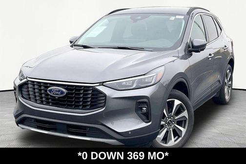 Gray 2024 Ford Escape Platinum