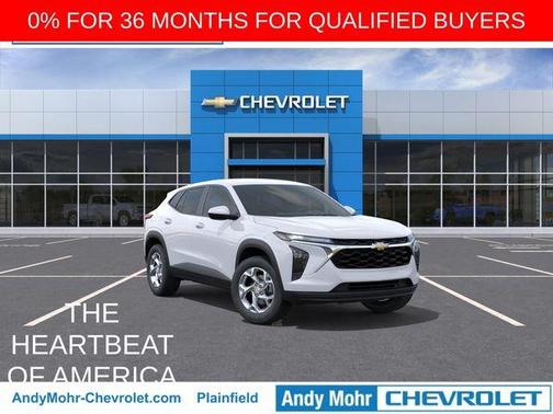 Summit White 2026 Chevrolet Trax LS
