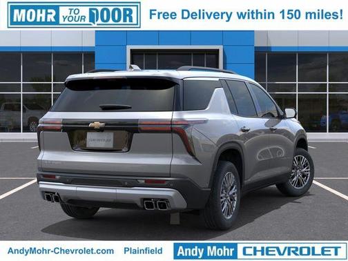 Sterling Gray Metallic 2026 Chevrolet Traverse LT