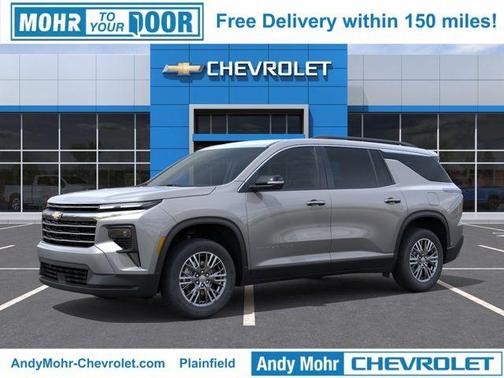 Sterling Gray Metallic 2026 Chevrolet Traverse LT