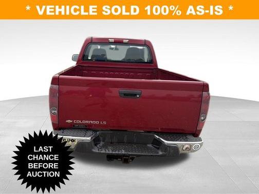 Dark Cherry Red Metallic 2005 Chevrolet Colorado LS