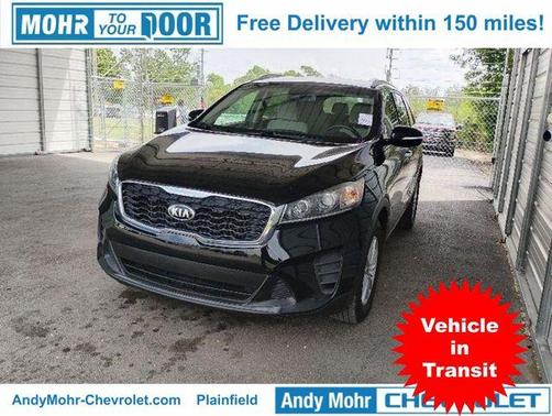Ebony Black 2019 Kia Sorento LX