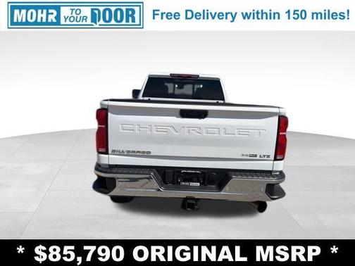 Summit White 2025 Chevrolet Silverado 3500 LTZ