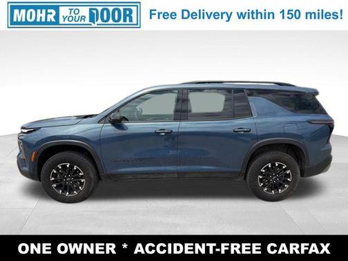 Lakeshore Blue 2024 Chevrolet Traverse Z71