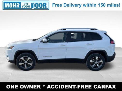 Bright White Clearcoat 2019 Jeep Cherokee Limited