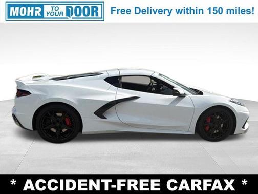Arctic White 2020 Chevrolet Corvette Stingray w/1LT