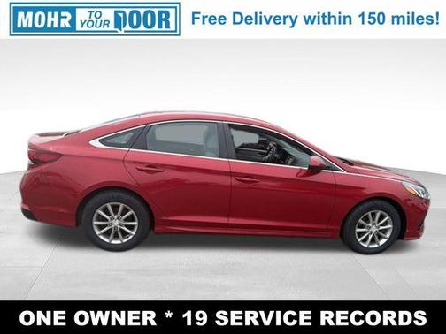 Scarlet Red 2019 Hyundai SONATA SE