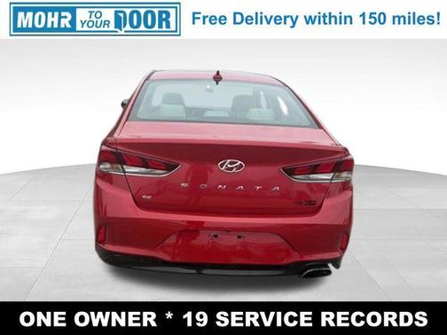 Scarlet Red 2019 Hyundai SONATA SE