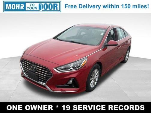 Scarlet Red 2019 Hyundai SONATA SE