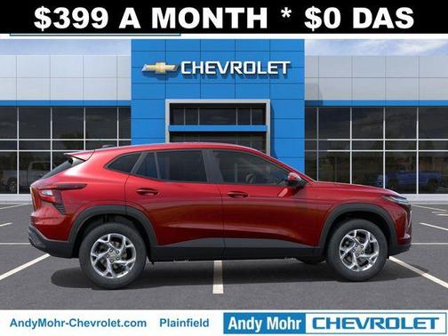Red 2026 Chevrolet Trax LS