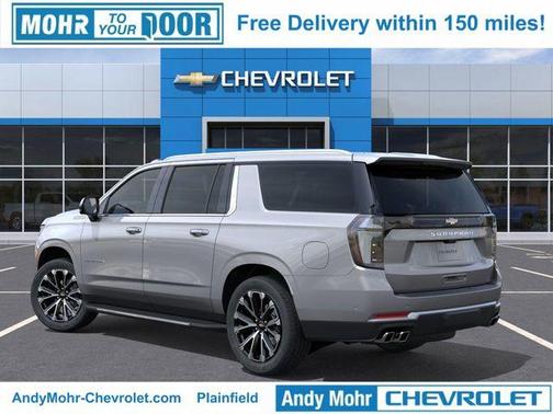 Sterling Gray Metallic 2026 Chevrolet Suburban High Country