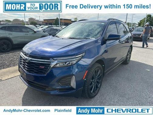 Blue 2023 Chevrolet Equinox RS