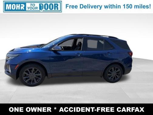 Blue 2023 Chevrolet Equinox RS