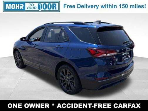 Blue 2023 Chevrolet Equinox RS
