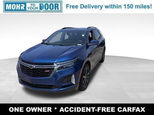 Blue 2023 Chevrolet Equinox RS