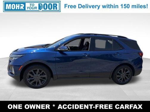 Blue 2023 Chevrolet Equinox RS