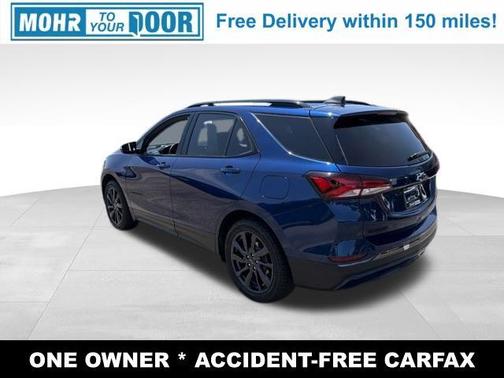 Blue 2023 Chevrolet Equinox RS