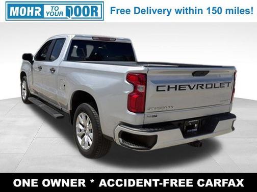 Silver Ice Metallic 2020 Chevrolet Silverado 1500 Custom