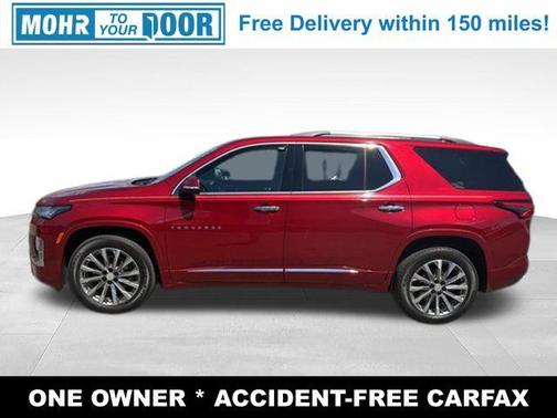 Radiant Red 2023 Chevrolet Traverse Premier