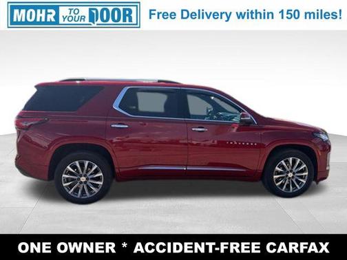 Radiant Red 2023 Chevrolet Traverse Premier