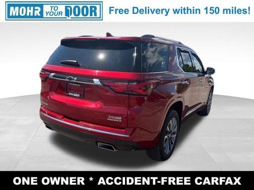 Radiant Red 2023 Chevrolet Traverse Premier