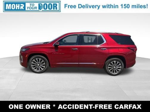 Radiant Red 2023 Chevrolet Traverse Premier